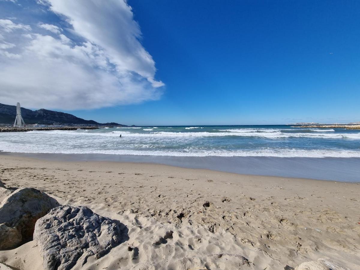 Appartement T2 Prado Chanot Plage Marsiglia Esterno foto