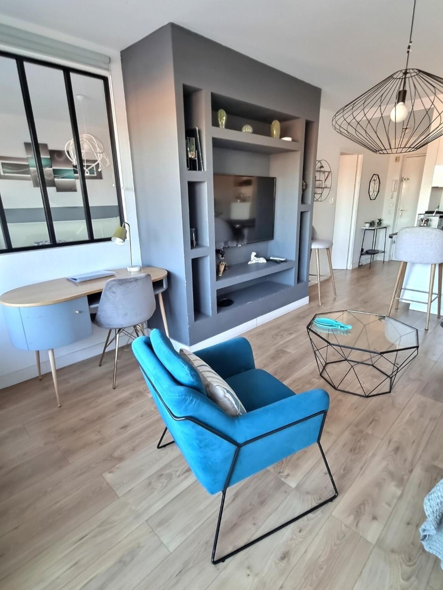 Appartement T2 Prado Chanot Plage Marsiglia Esterno foto