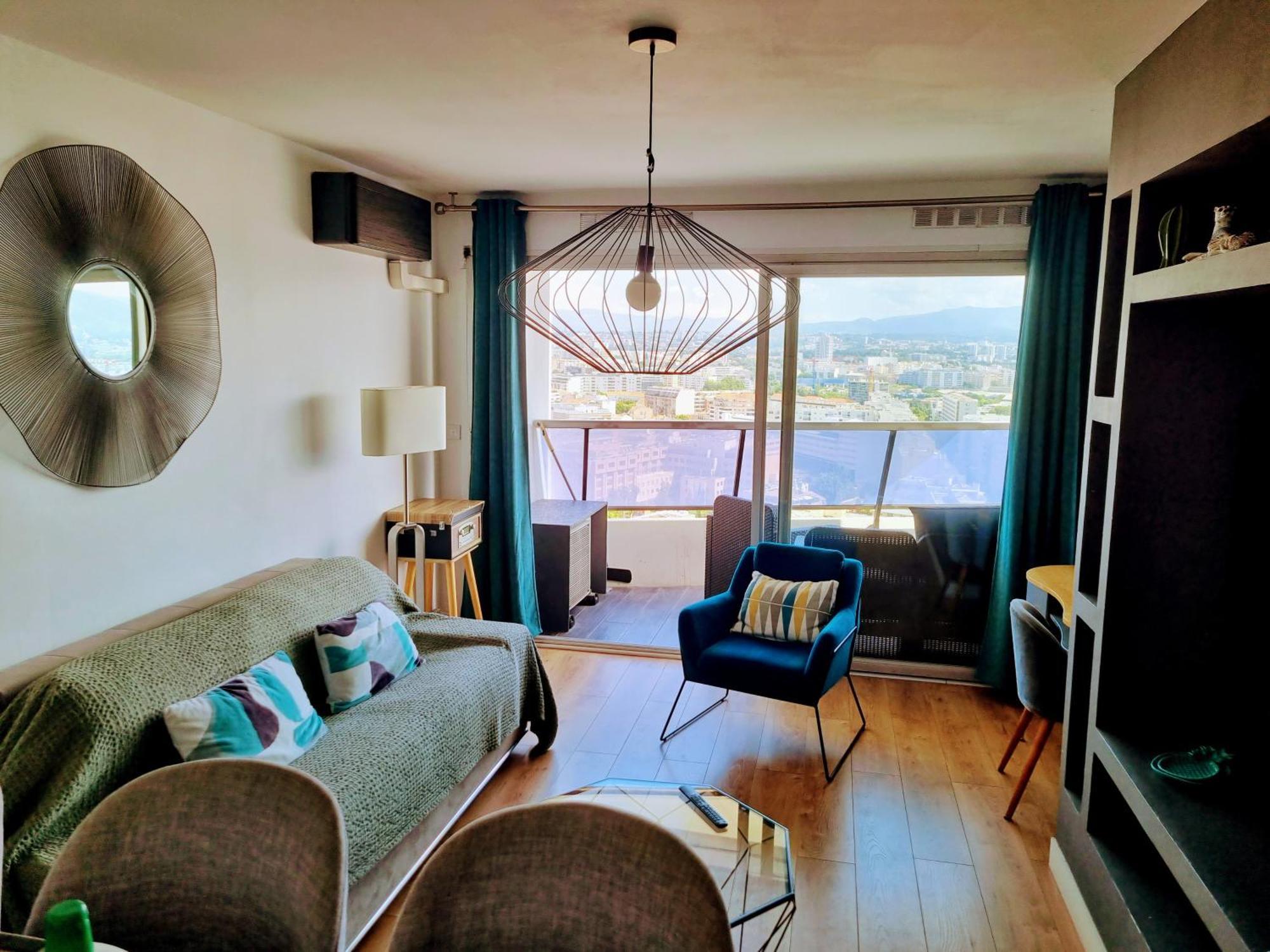 Appartement T2 Prado Chanot Plage Marsiglia Esterno foto